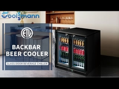 COOLSSMANN réfrigérateur B5 refroidisseur de bière à double porte